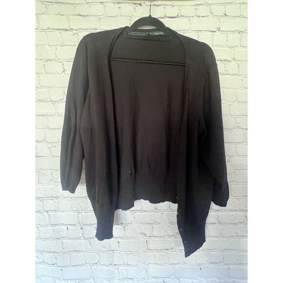Black Maurice’s Cardigan Size 3x - Picture 1 of 3
